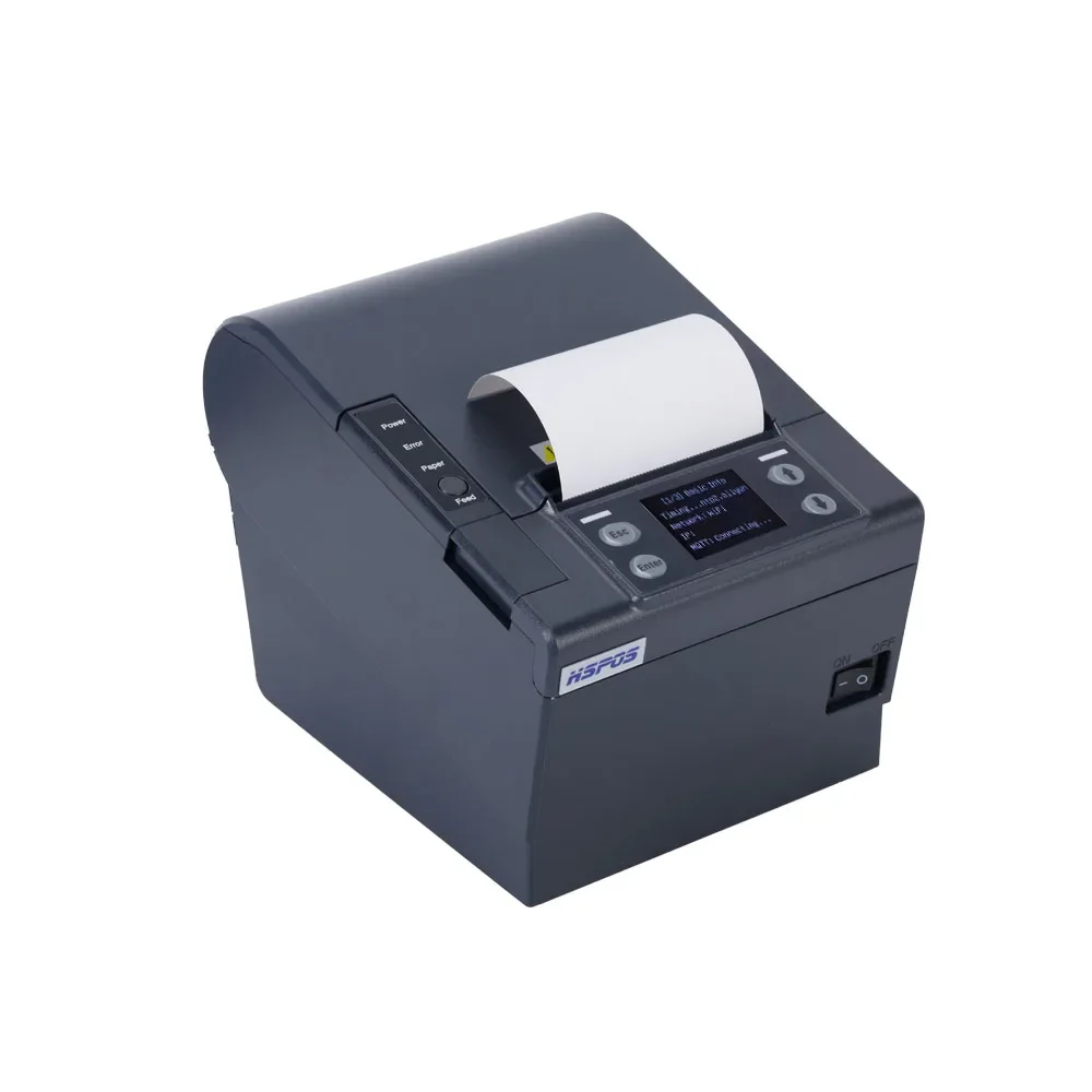 POS Thermal Printer 3 Inch BT WIFI Wireless POS Receipt Support Ubereat, Doordash, Foodpanda