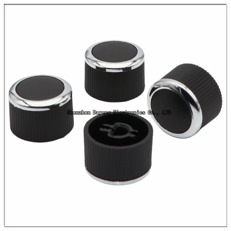 22×15 plastic striped cap replaces car navigation knob cap Electronic instrument/volume axle potentiometer adjustment knob cap