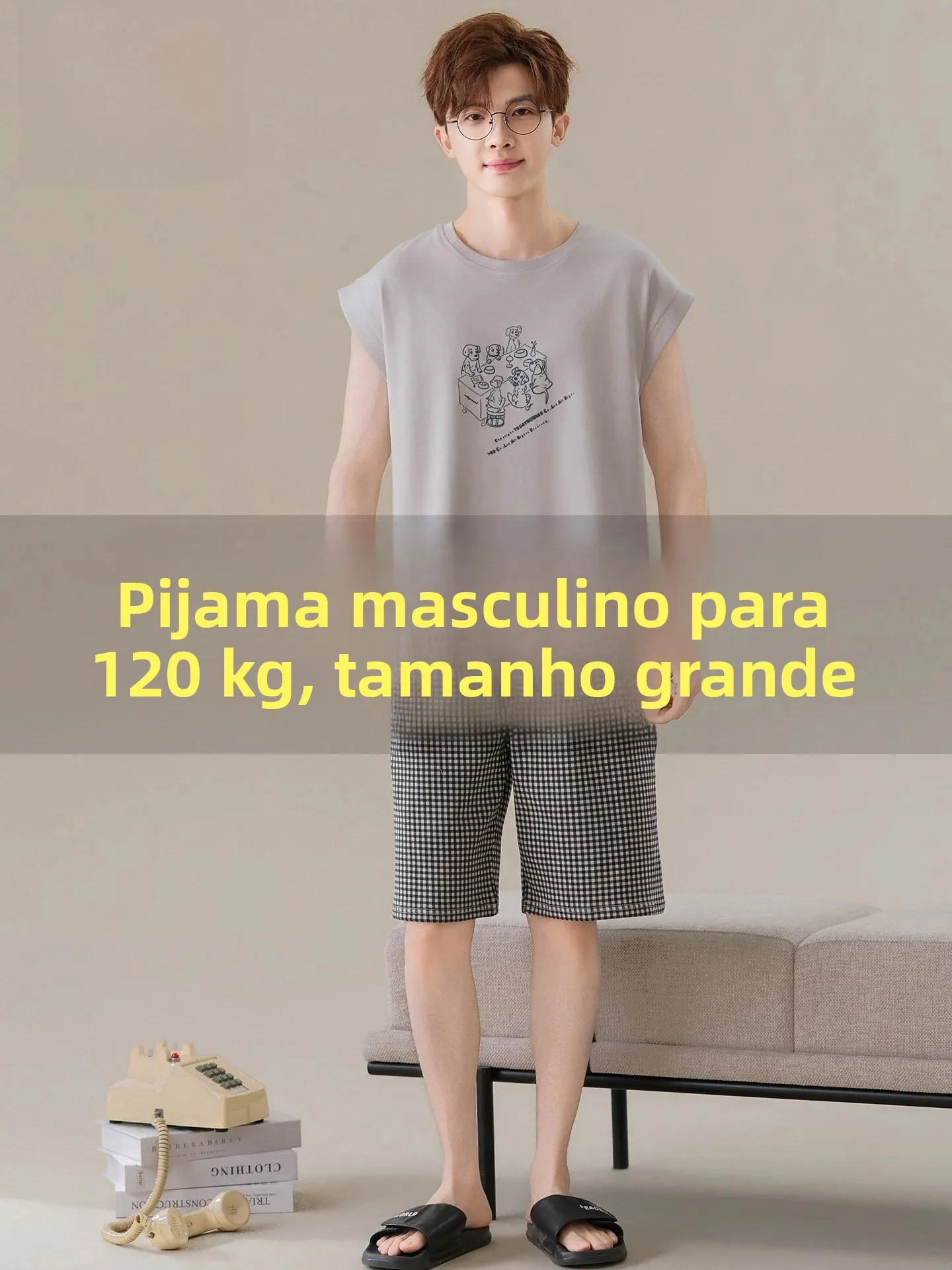 large-size-men's-sleepwear-pure-cotton-plus-size-version-home-clothes-2026-new-style-casual-comfortable-breathable-nightgown