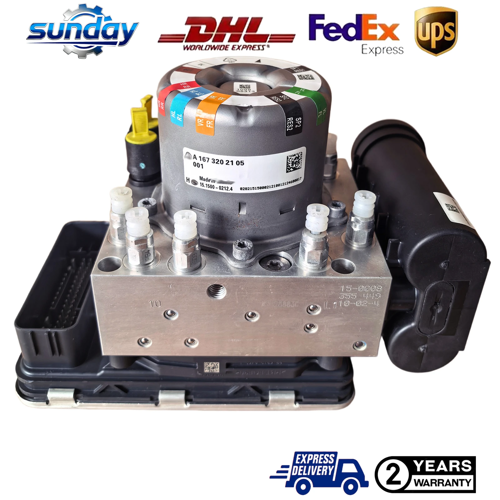 

For Mercedes 2021-2023 W167 GLE GLS AMG Genuine Air Suspension Pump Compressor A1673205405 A1679016603 A1673209005