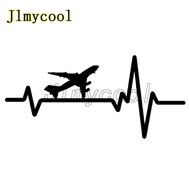 19cm*8.8cm Root Antenna Show The Rate Of Twists And Turns Airplane Vinyl Car Sticker New Decal Parts Pattern Decal Stcker