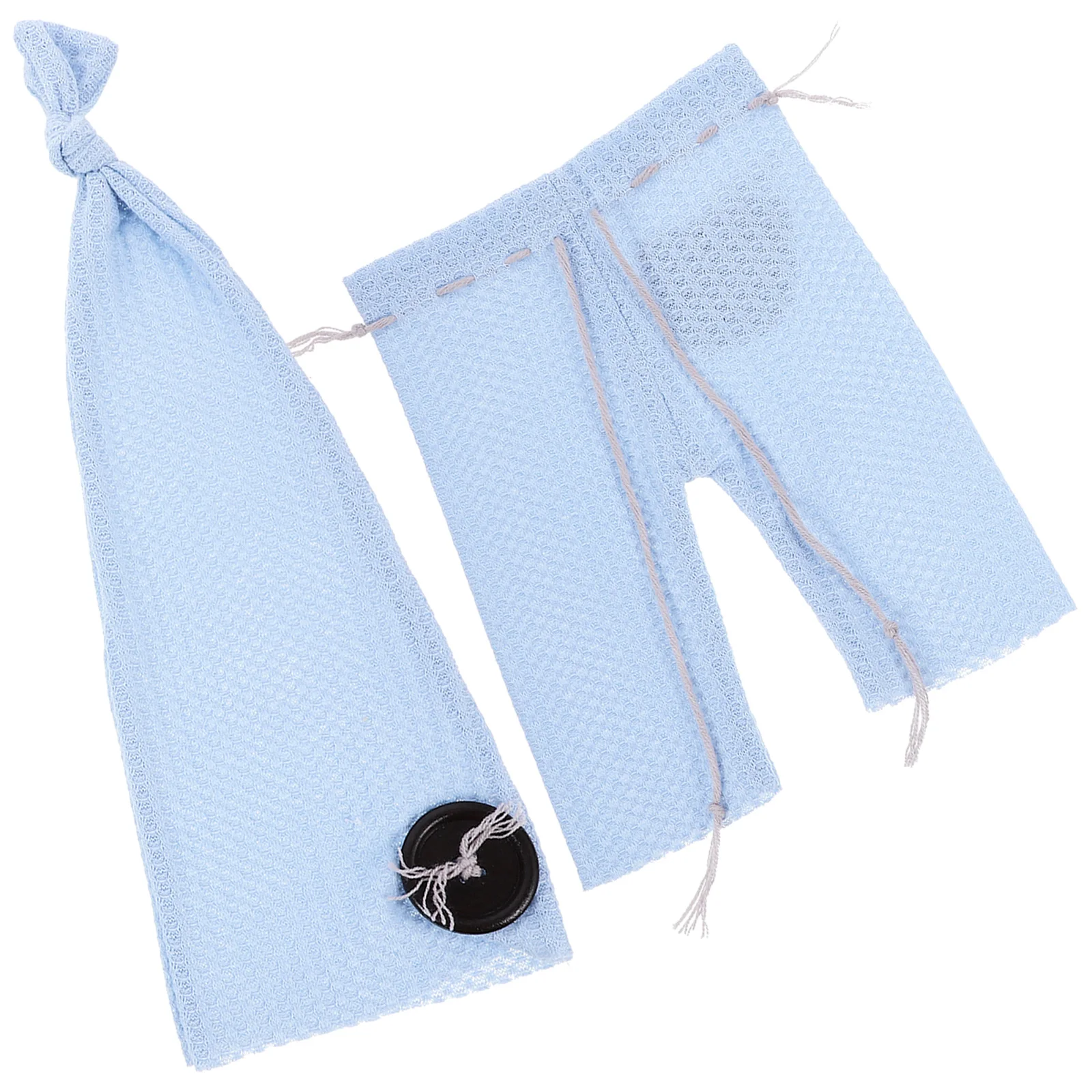 

1Set Soft Breathable Knit Pants Hat Set Newborn Photography Outfit Baby Boy Girl Photo Props Gift Newborn Photography Props
