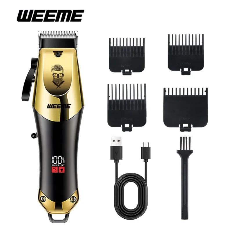 

2026 New Arrival！Professional USB Rechargeable Hair Clipper & Beard Trimmer, Cordless, Ideal Gift For Men