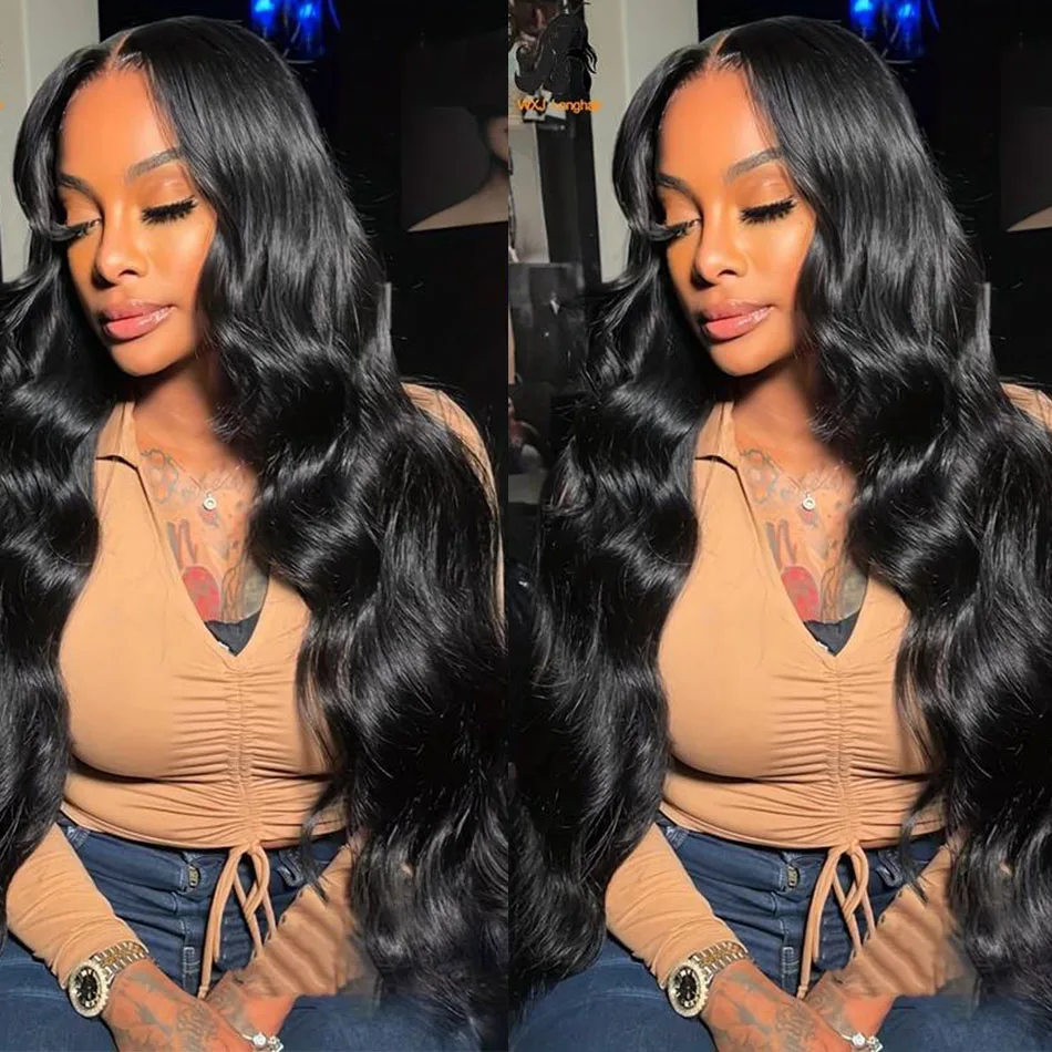 

Body Wave Lace Frontal Wig Human Hair Brazilian 30 32 Inch HD Transparent 13x4 13x6 Human Hair Lace Front Wig For Women