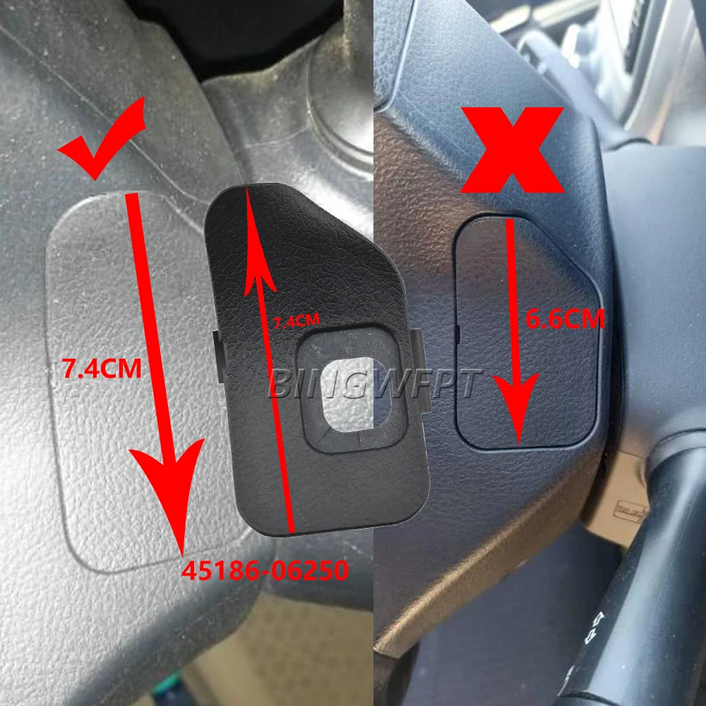 45186-06250-C0 45186-06250 Hight Quality Cruise Control Switch Dust Cover For Toyota Camry 55 Noah 15-17