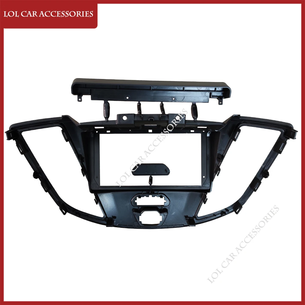 9 Inch For Ford Transit 2015-2018 Car Radio Android MP5 Player Stereo Casing Frame 2 Din Head Unit Fascia  Dash Board Cover