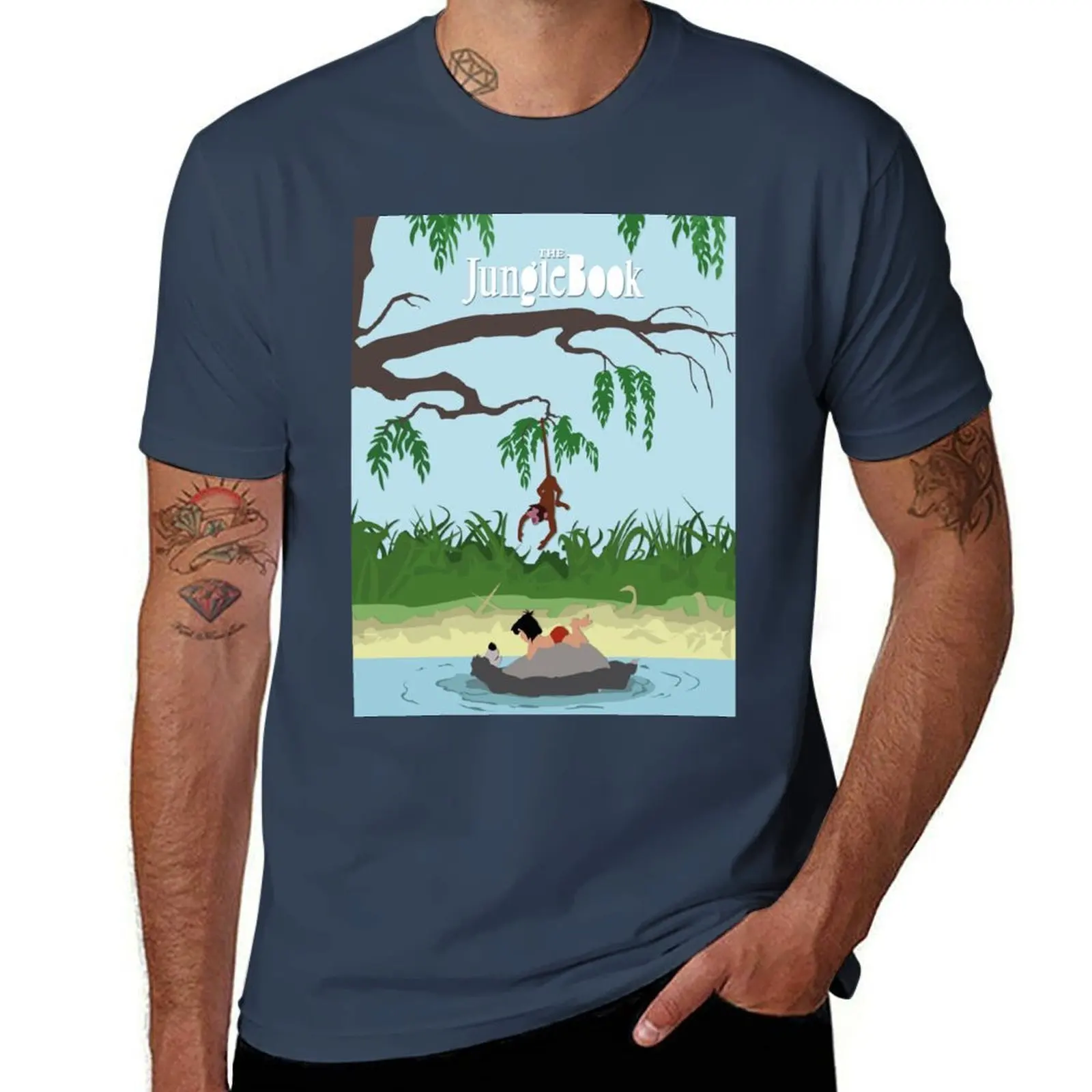 

JUNGLE BOOK T-Shirt t shirts designer t shirt man casual T-Shirt
