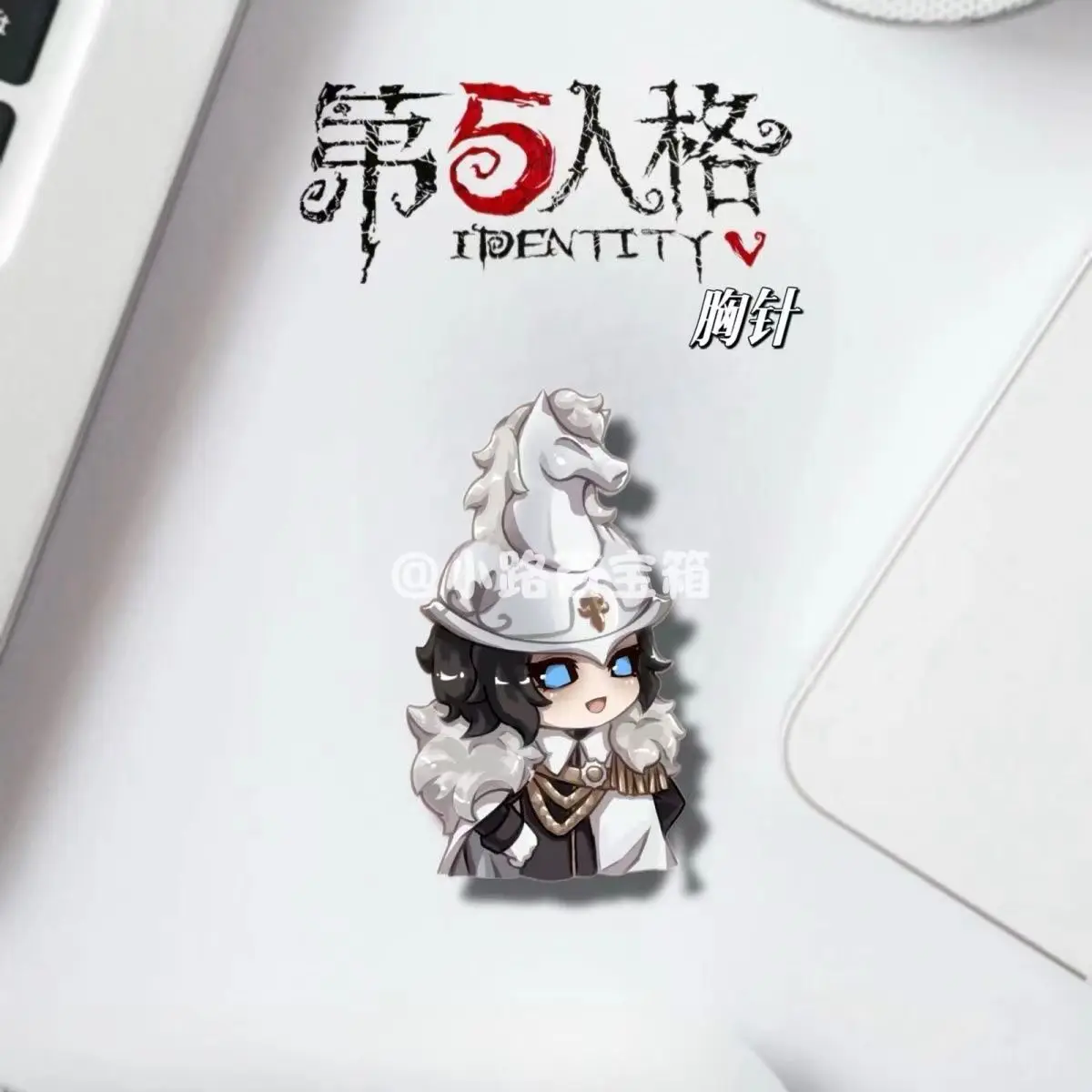 5PCS Ithaqua Badges Pins Anime Identity Ⅴ 2024 New Brooch  Cosplay Acrylic Brooches School Bag Pendant Clothes Accessorie Gift