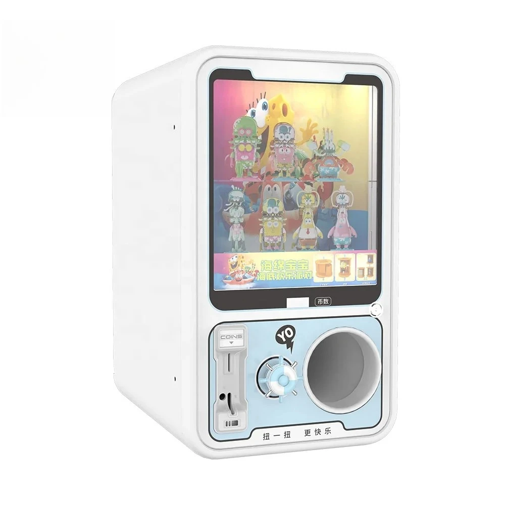 Commercial Metallic Coin Operated hapon Machine 75-100mm    Toy GachaVending Machine Custom Gachapon Machine