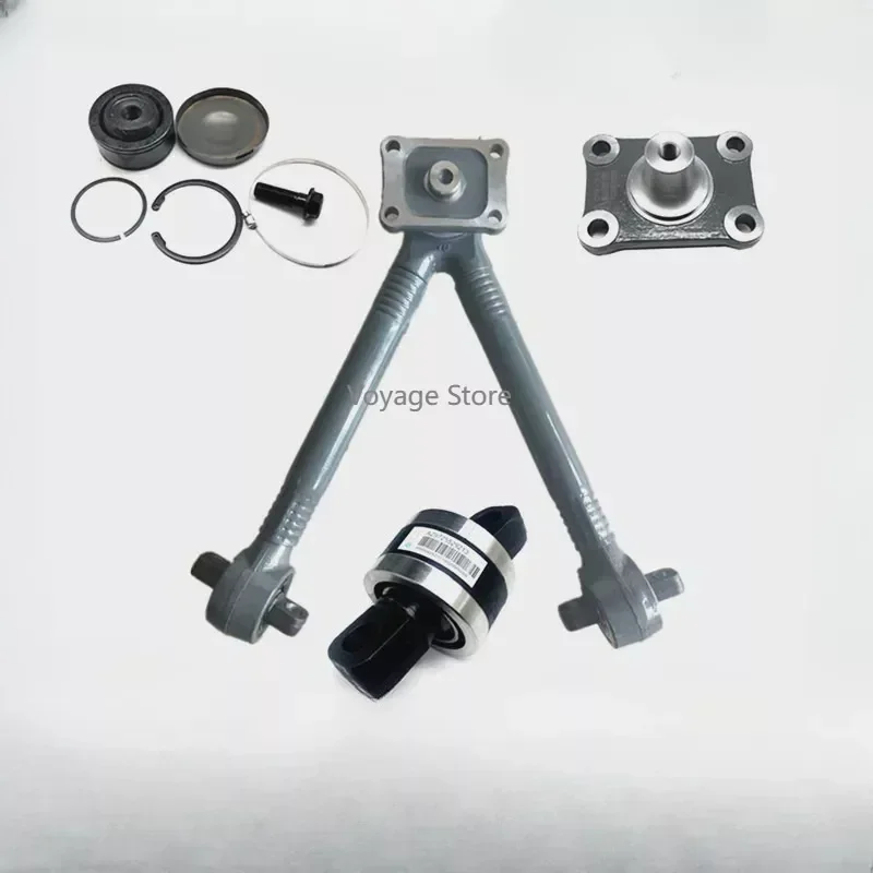 

For HOWO V Thrust Torsion Rubber Core Repair Kit V-shaped Thrust Rod Rubber Sleeve Pull Arm Sleeve Rubber Pad Ball Joint