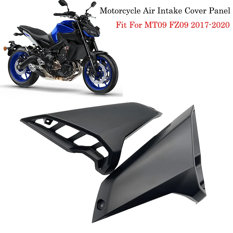 MT FZ 09 Motorcycle Gas Side Tank Fairing Air Intake Cover Accessories Fit For Yamaha MT-09 MT09 FZ-09 FZ09 2017 2018 2019 2020