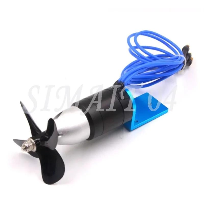 

350KV ROV Underwater Propeller Waterproof Motor, 2.4KG Thrust, Rear Propeller. Forward and Reverse Motor