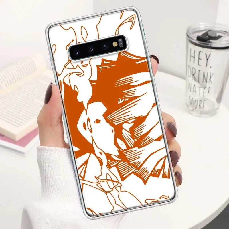 Coque de téléphone Demon Slayer Black Art, coque souple pour Samsung Galaxy S24, S23, S22, S21 Ultra, S20 FE, S10 Plus, S10E, S9, S8 +