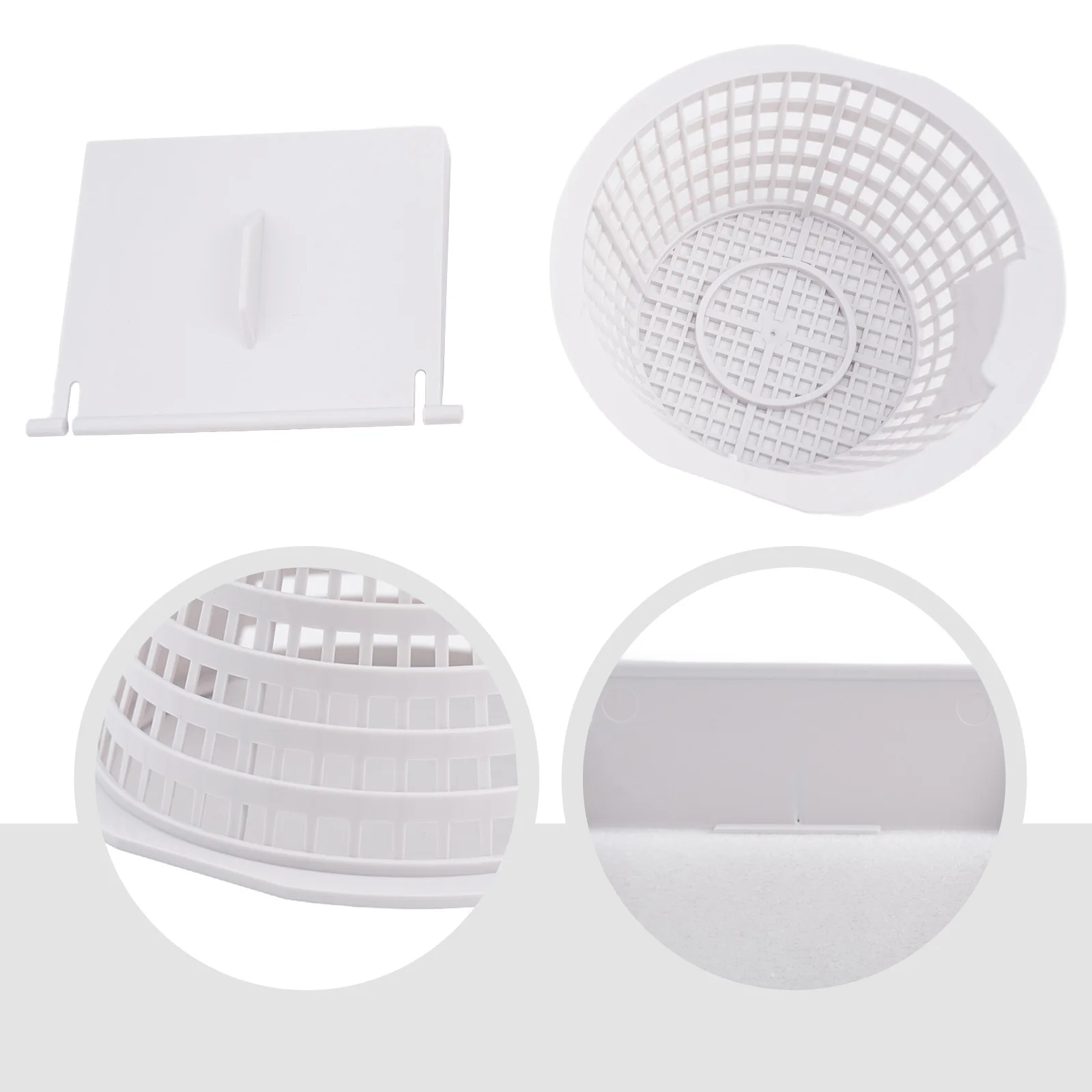 Weir Kit Skimmer Basket Plastic Sturdy And Reliable 8926 Skimmer Weir Compatible Replacement Efficient Skimming