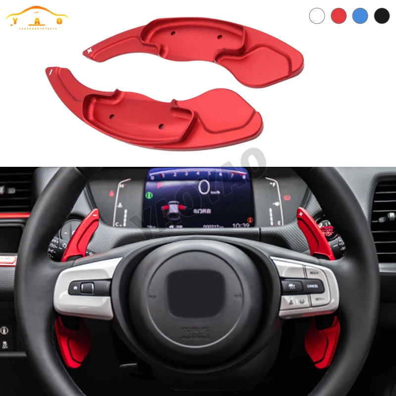 

Paddle Shift For Honda Fit 2021 Aluminum Alloy Steering Wheel Gear Shift Paddle Shifter DSG Extension Trims Accessories