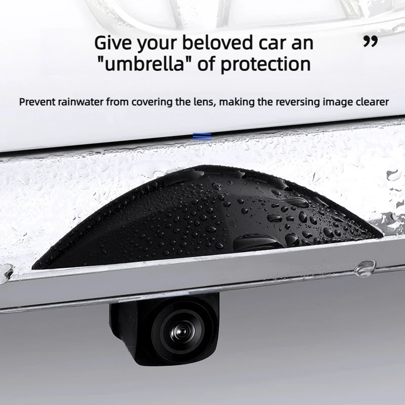

Car Camera Rainproof Cover Ourdoor Waterproof Rear Cam Rain Shield Universal for All Car Models