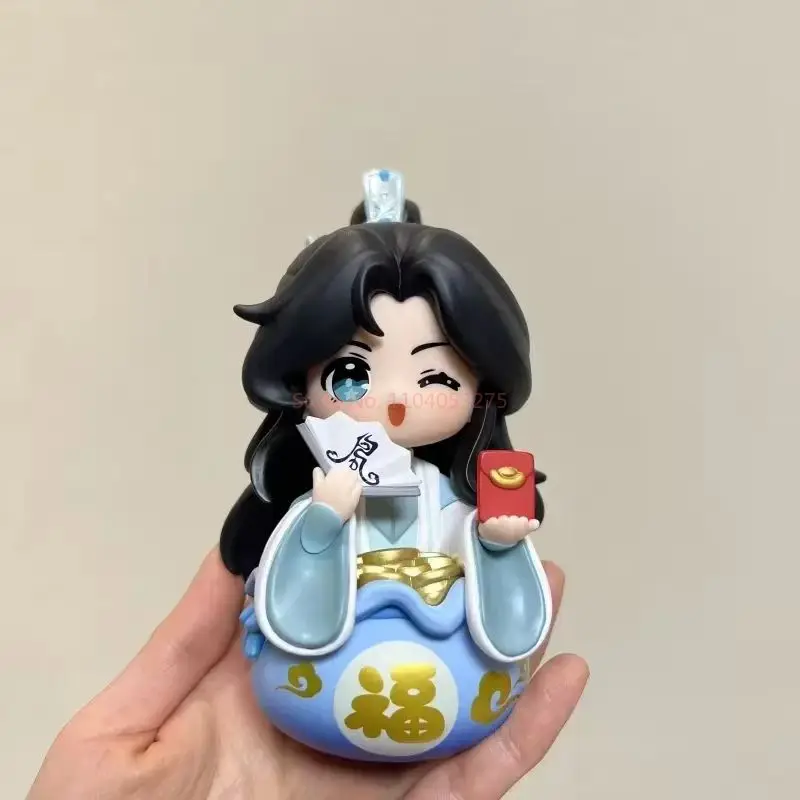 Blind Box Tian Guan Ci Fu The People Festival Group Portrait Series figuras de Anime Xian The Kawaii delicias God Huacheng regalos