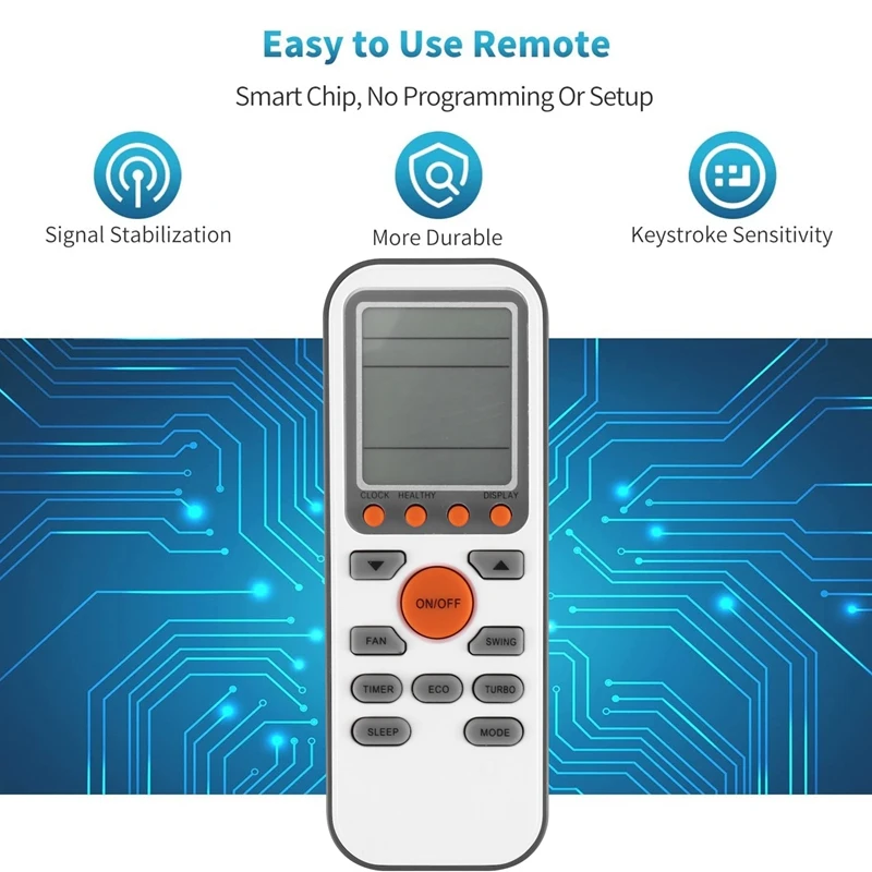Replacement Air-Conditioner Remote Control For Electrolux Air-Conditioner