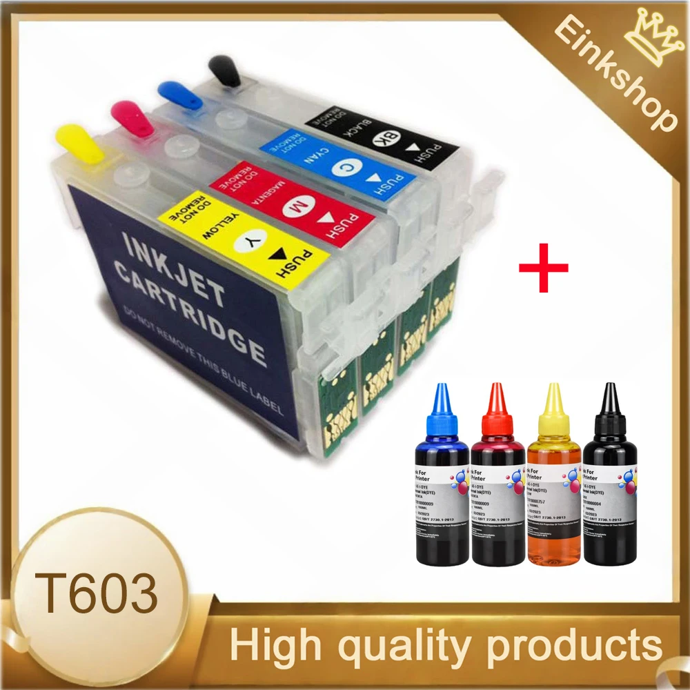 603XL 603 Nachfüllbare Patrone ARC Chip für Epson T603 XP-4155 XP-4150 XP-3155 XP-3150 XP-2155 XP-2150 WF-2870 2845 WF-2840 2820