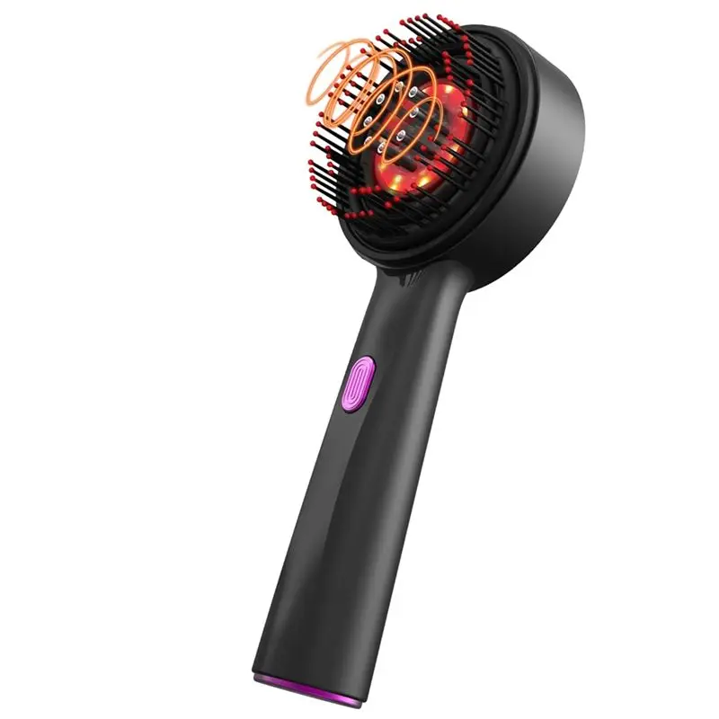 

N18R Electric Scalp Massager Hair Growth Therapy Scalp Massager Formen Andwomen Black