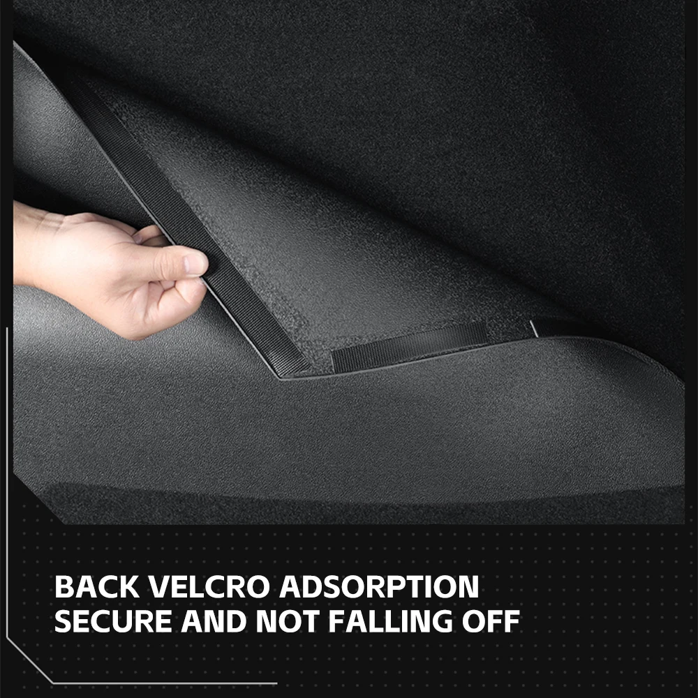

Car Rear Luggage Compartment Side Kick Pad For Tesla Model Y Juniper 2025 2026 Protection Scratch Pad Interior Accessories
