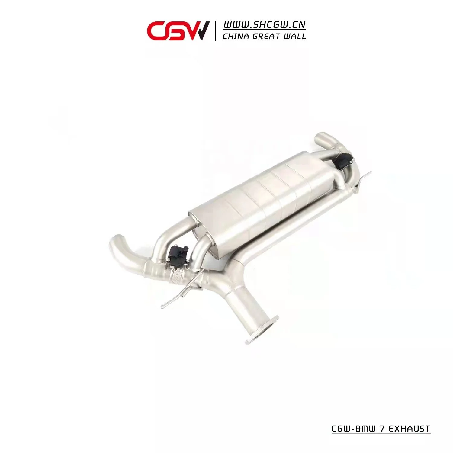 China Manufacturer Performance Exhaust Piping Muffler Tips With Electric Valves for 740i B740Li B58 3.0T