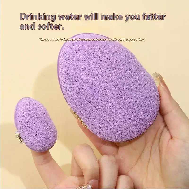 

1 Pcs Exfoliating Face Wash Cleansing Sponge Blackhead Removal Makeup Remover Foam Puff Tool Deep Clean Pore Cleaner Skincare