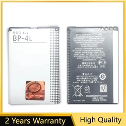 KiKiss-Cell Phone Battery For Nokia, 1500mAh, BP-4L, E52, E55, E63, E71, E72, E73, N810, N97, E90, E95, 6790, 6760, 6650, BP4L