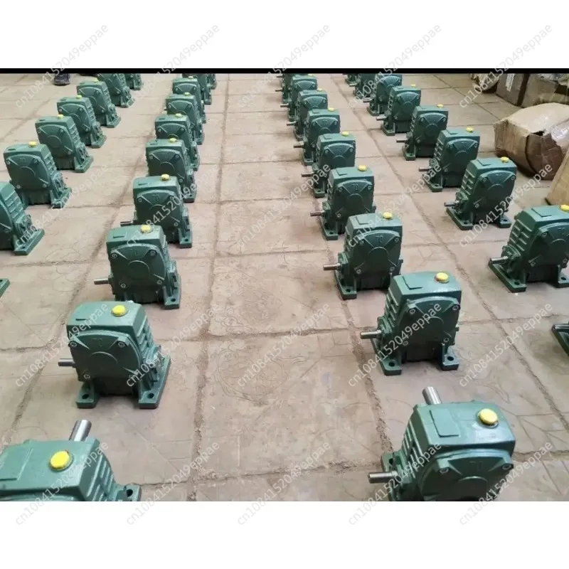 

1pcs worm reducer and Reducer Iron Shell Small Worm Gear Gearbox Speed Ratios oWPA, WPS, WPO, WPX, 60 type,