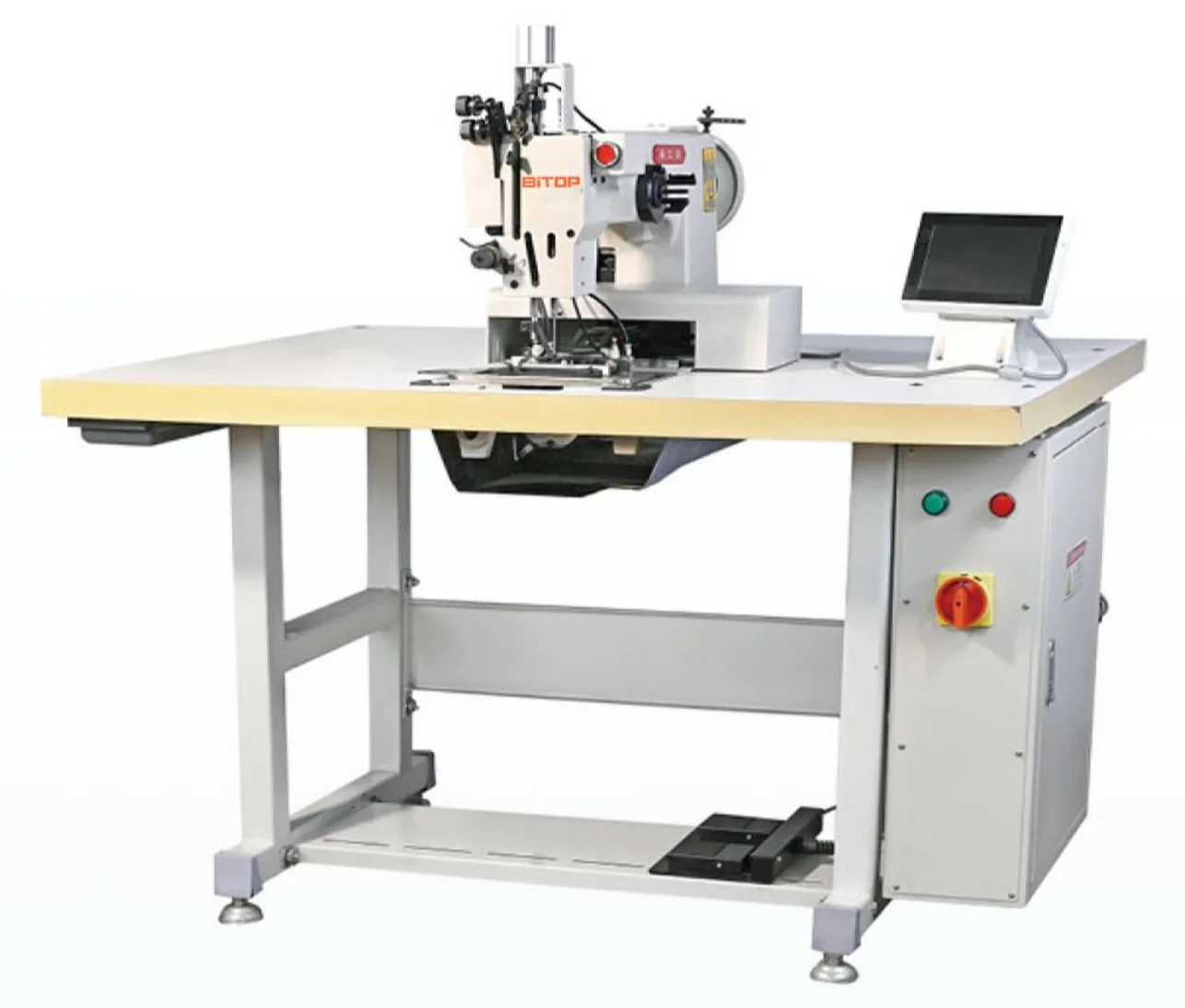 

Single Needle Automatic Heavy Duty Metal Sewing Machine Big Shuttle Hook Core Motor for Sewing Climbing Ropes Patterns