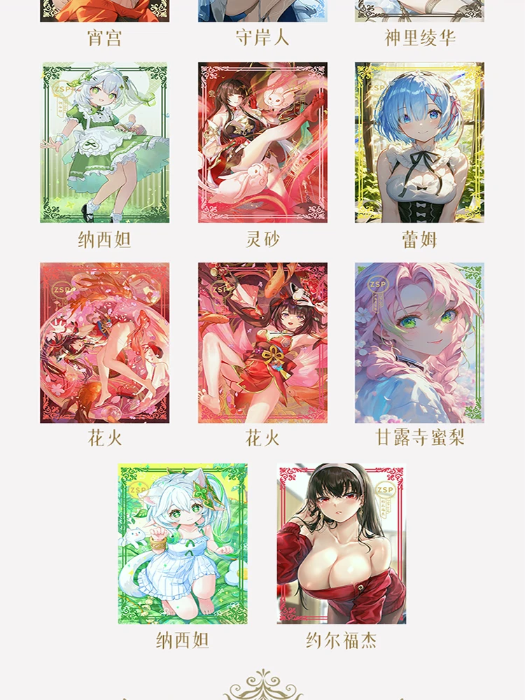 Cartes de collection Goddess Story, Maillot de bain, Bikini Booster Box, Cadeau Habbies, Le plus récent, 2024, Waifu