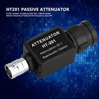 HT201  Attenuation 20:1 10MHz Bandwidth Passive Attenuator for Oscilloscope Osciloscopio Accessories  Attenuation