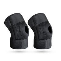 1pc Knee Pads Sports Protective Gear Outdoor Support Basketball Fitness Brace Comfortable Breathable Elastic Adjustable Hook