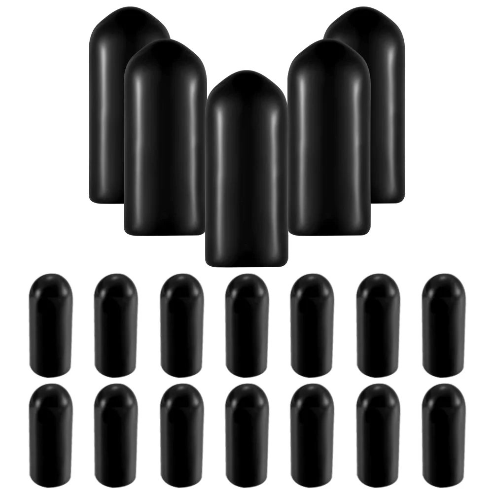 

20 Pcs Pigment Bottle Mouth Cap Airbrush Accessories Nozzle Cup Bottles Lids Caps Tip Part Glass