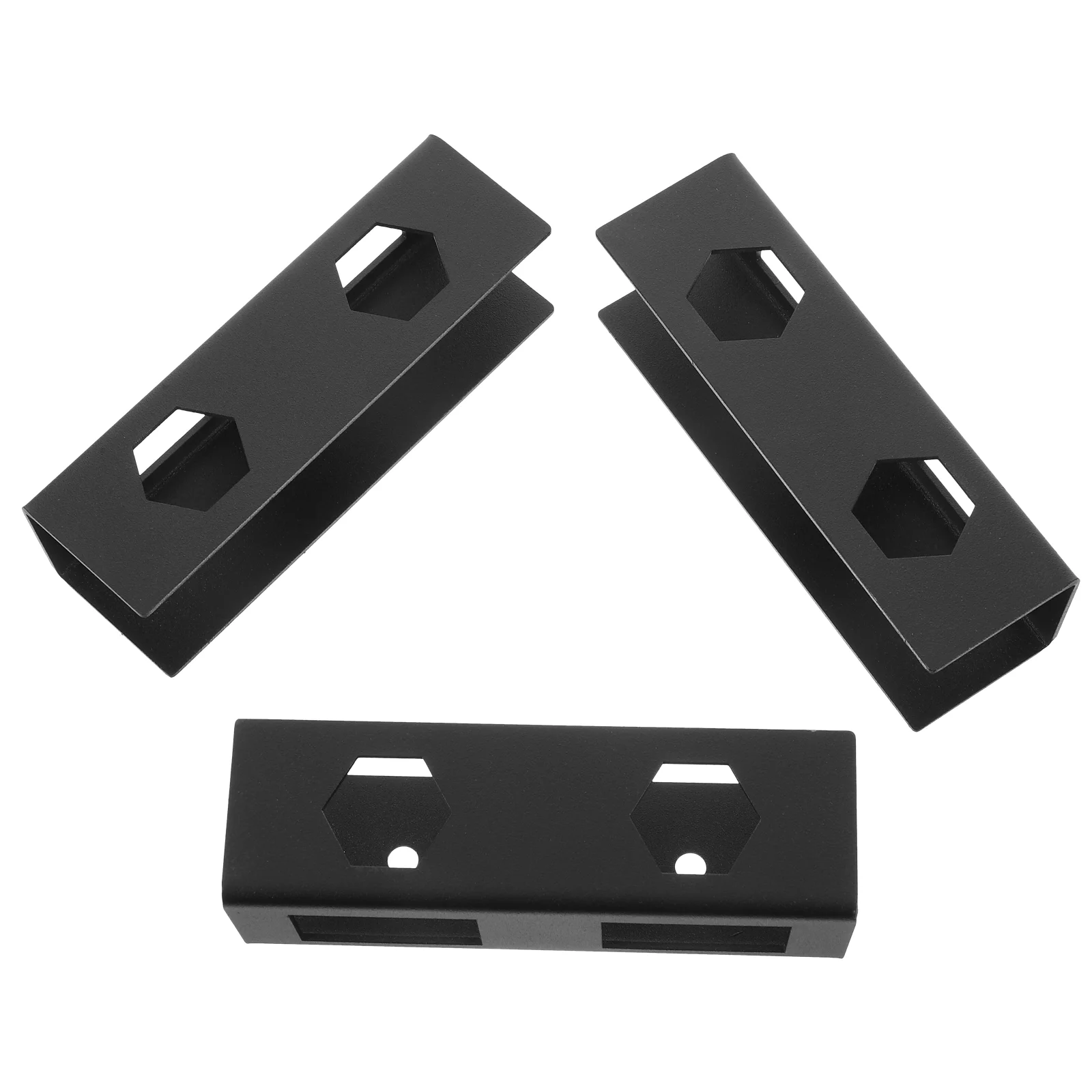

Under-desk Laptop Metal Tray Holder Invisible Storage Bracket (black) Wall Mount Carbon Steel Tablet Mounting Brackets