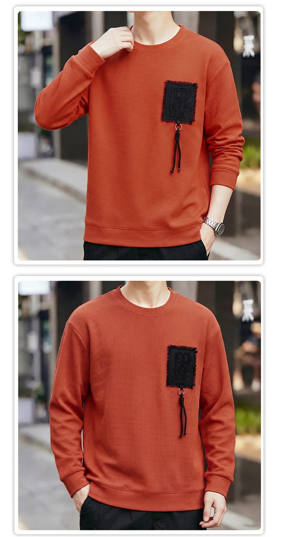 10XL 12XL Plus Size Sweatshirts Men Spring Autumn Sweatshirt Male Fashion Casual Pocket Patchwork Pullover Big Size 10XL