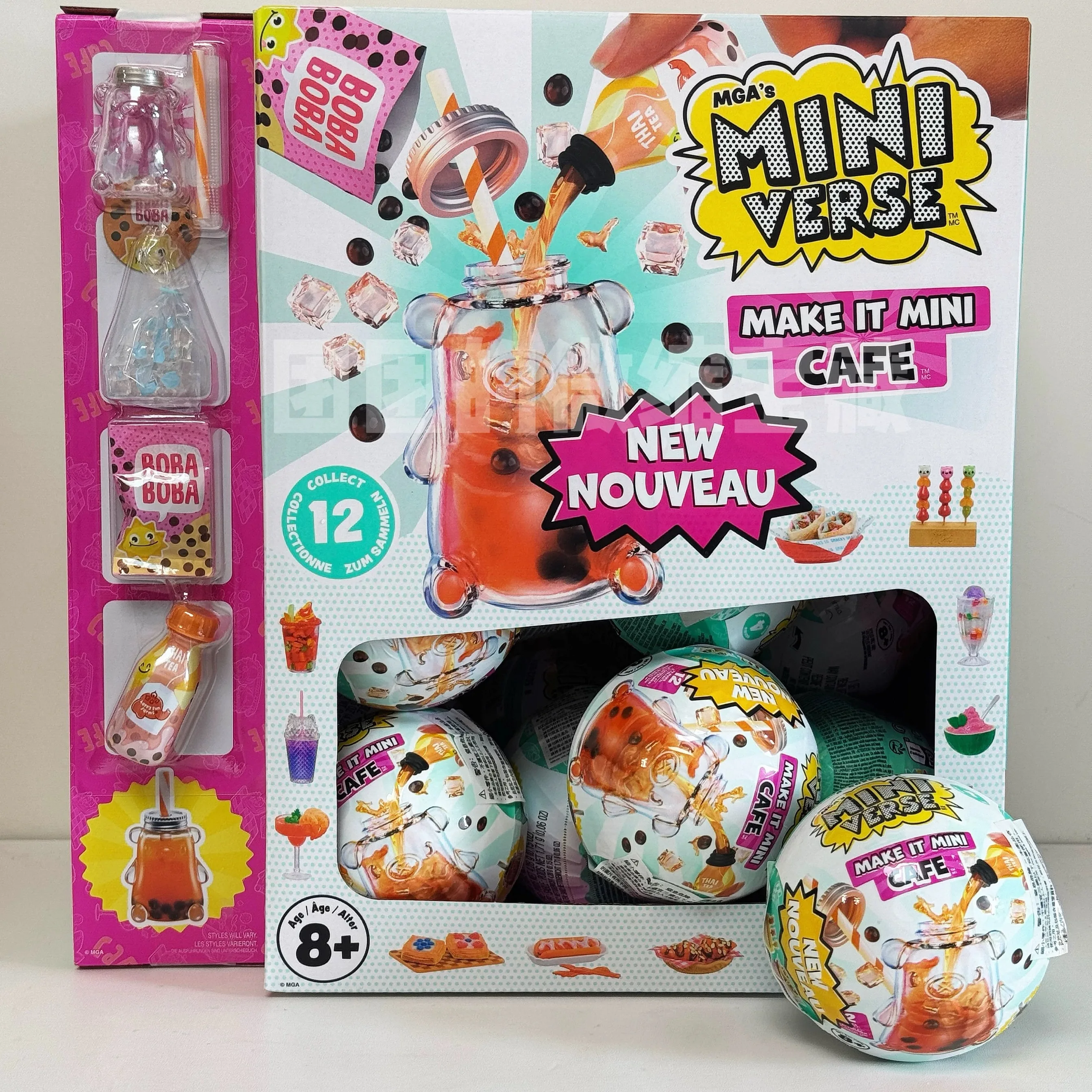 Mga Miniverse Make It Mini Cafe Series صندوق أعمى 2025 صندوق غامض جديد لعب منزل لعبة ديكور مجموعة ألعاب أطفال هدايا مخصصة