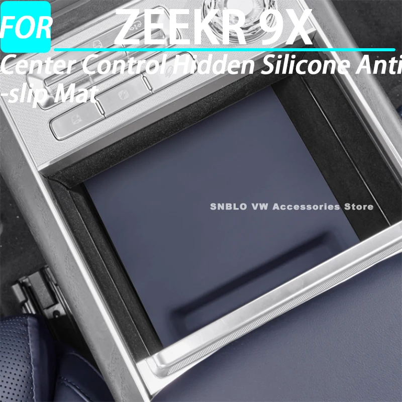 

Car Center Control Hidden Silicone Anti-slip Mat for ZEEKR 9X Interior Accessories 2025