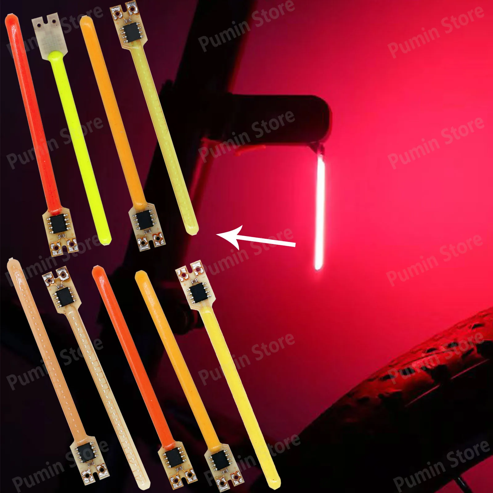 جديد 1-100 قطعة 3-5 فولت Led خيوط النيزك دش شمعة المياه المتدفقة اديسون لمبة 5 طرق عيد الميلاد الديكور لمبة خيوط التحذير #6