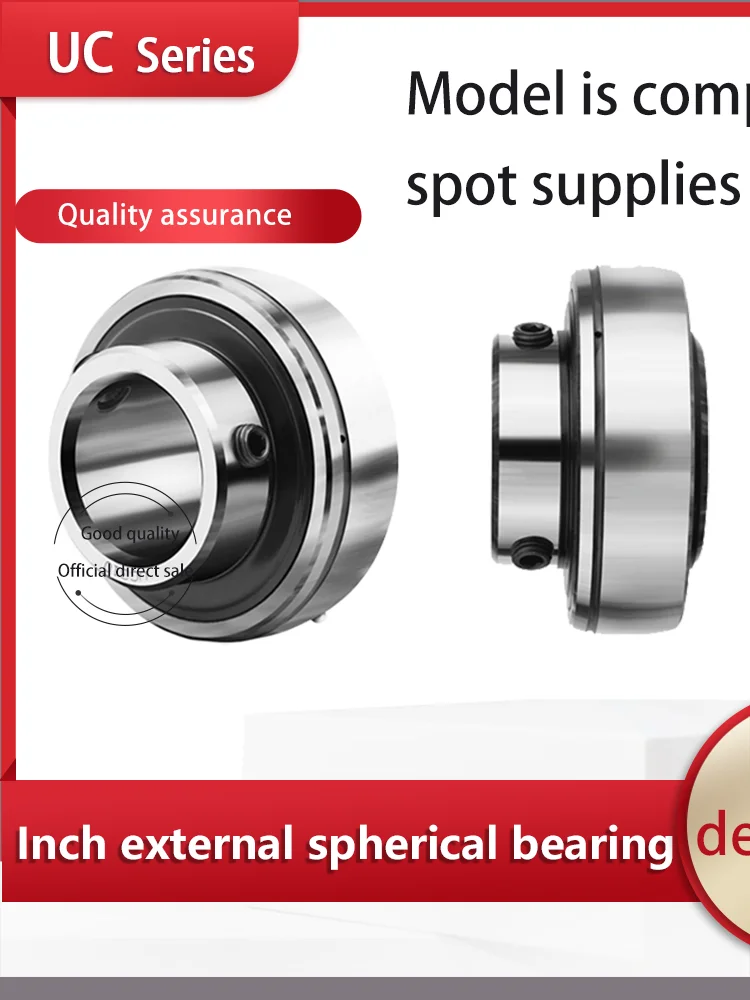 UC212-38 uc212-39 uc213-40 215-48 218-56 British external spherical bearing with jacking screw