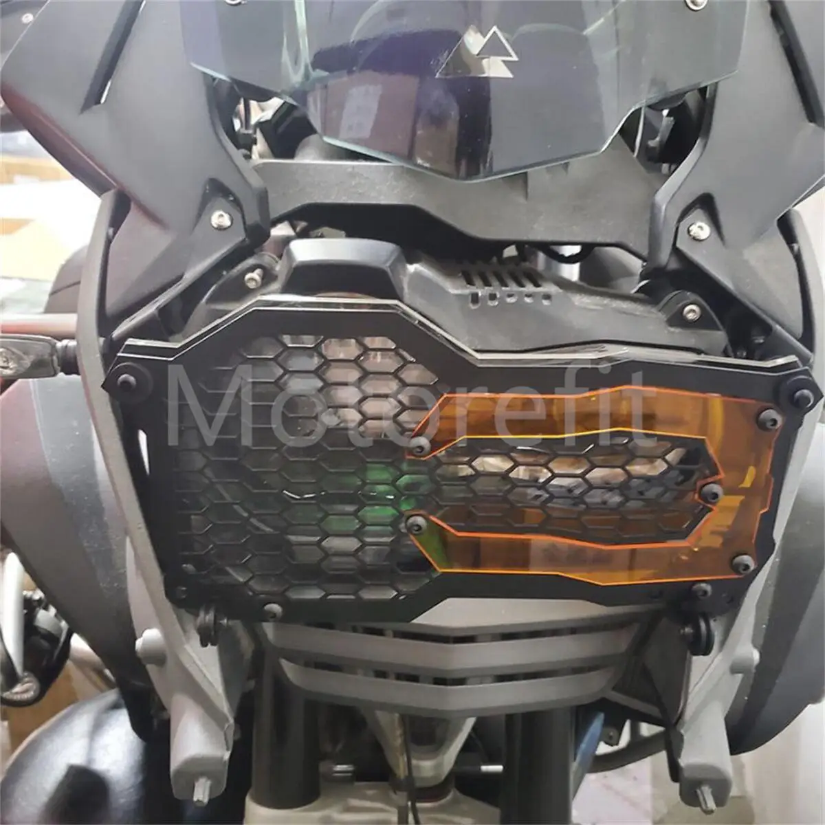 For BMW R1200GS R1250GS NEW Headlight Guard Protector Grille Grill Cover R 1250 GS Adventure R 1200 GS ADV / LC Black lampshade