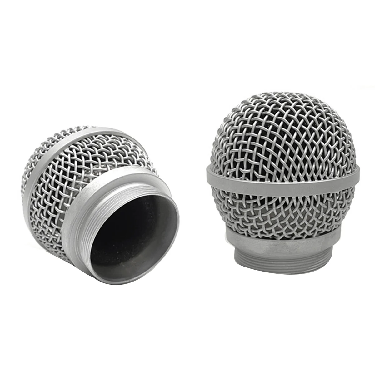 Microphone Grille Replacement Mic Microphone Head Mesh Microphone Grille Microphone Accessories for PG58, Outer Teeth