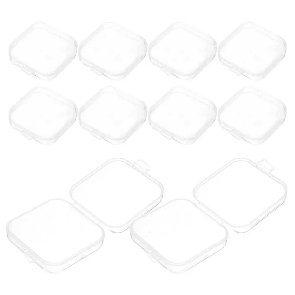 

Набор из 40 мини-контейнеров для хранения: прозрачные пластиковые органайзеры для украшений, серег, колец, бусин