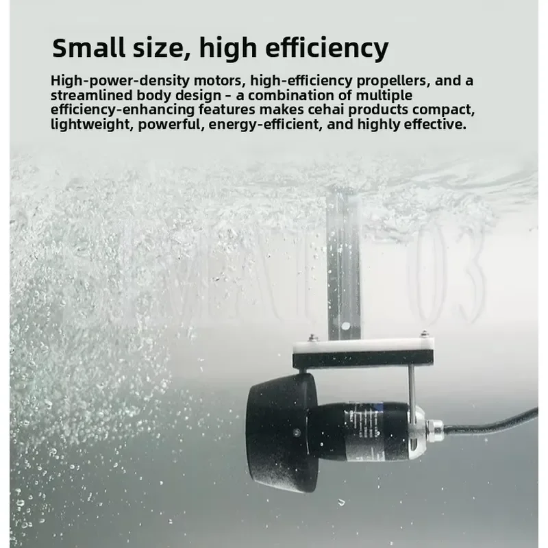 T150-500 Underwater Thruster - for ROVs & Unmanned Ships, High-Thrust Brushless Motor