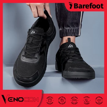 PINGKEE VENOCON Minimalistische Brede ToeBox Voeten Barefoot Atletische Winter Casual Schoenen Sneakers Schoeisel Mannen Vrouwen Neus Man Laarzen