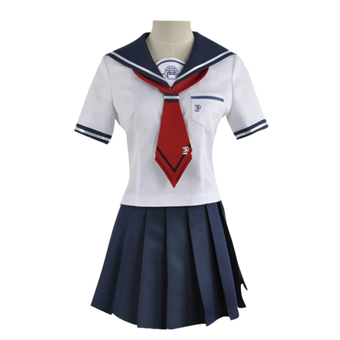 Anime Naegi Komaru Cosplay Costume Party Outfits Full Set Unisex School JK Uniform