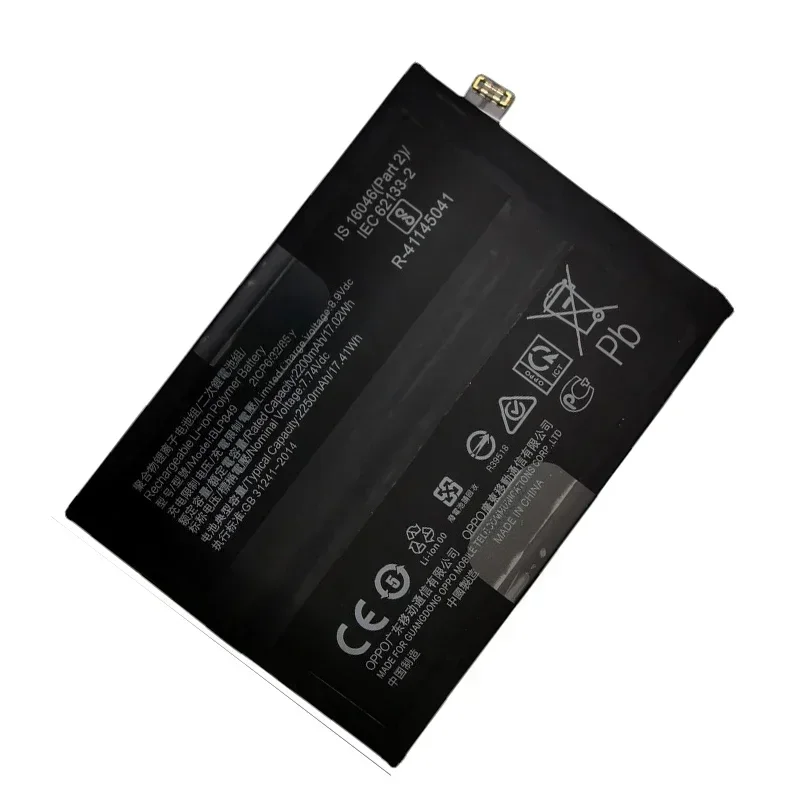 100% Orginal New High Quality  BLP849 4500mAh Battery For OPPO Realme GT / Realme GT NEO Mobile Phone Batteries Bateria