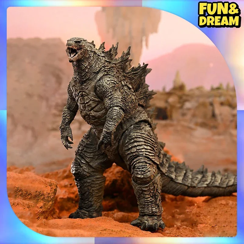 

Original Hiya Godzilla vs Kong: The New Empire Action Figure 2024 New Item Godzilla and Kong Colelctible Children Toys Free Gift