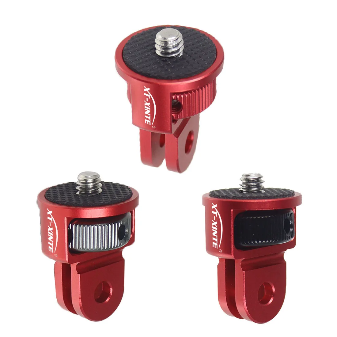 Universeller 360° Schwenkbarer 1/4 Zoll Schraubenadapter Mini-Stativadapter M5 Rändelschraube für Gopro-Halterung Insta360 DJI OSMO Pocket 4 Kamera – Detail 13
