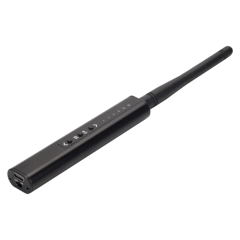 

G728 Anti-Spy Wireless RF Signal Detector Spy Camera Detect GSM Audio Finder GPS Locator Tracker Scan Anti Candid Camera Scanner